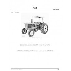 John Deere 2630 Parts Manual